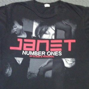 Janet Jackson tour t-shirt